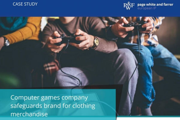 Page White and Farrer case study: Computer games company safeguards brand for clothing merchandise
