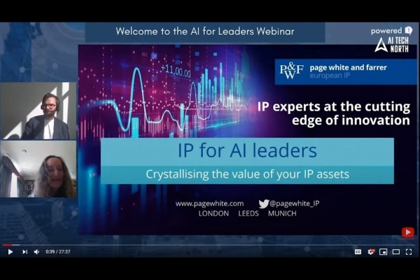 Crystallising the value of your IP assets - AI for Leaders