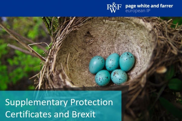 Supplementary Protection Certificates (SPCs) and Brexit