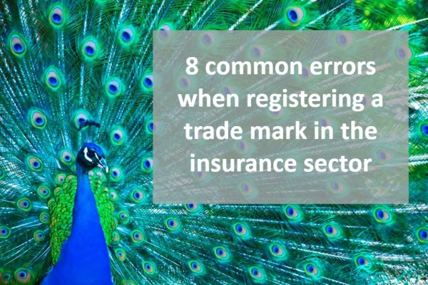 Common errors when registering a trade mark in the insurance sector