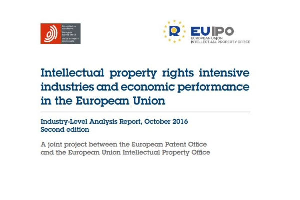 EU IPO Intellectual property rights intensive industries and economic performance in the European Union