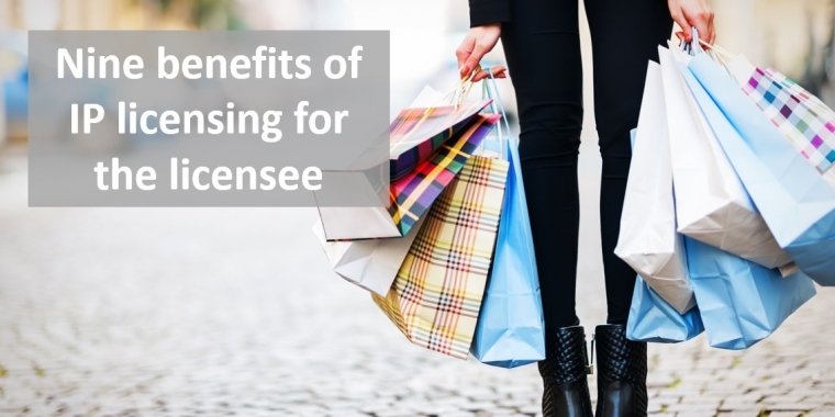 Nine benefits of IP licensing for the licensee