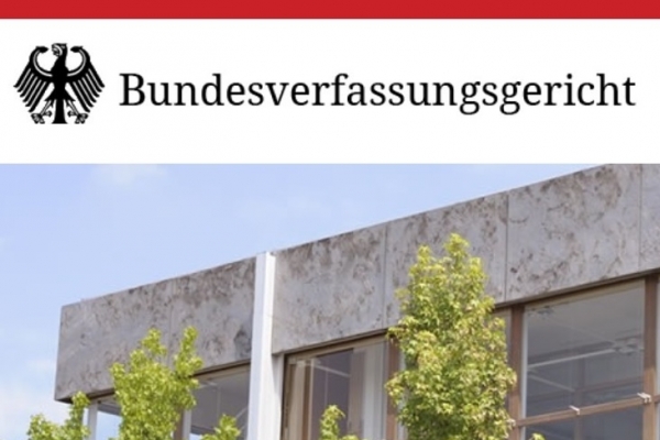 Act of Approval declared void by German Federal Constitutional Court, Bundesverfassungsgericht